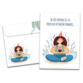 Load image into Gallery viewer, The cover of Tree-Free's In This Moment card, along with its matching envelope.