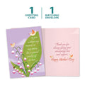 Load image into Gallery viewer, The cover and inside of Tree-Free’s Without Any Reward card, along with the following text: “1 greeting card, 1 matching envelope”