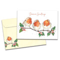Load image into Gallery viewer, The cover of Tree-Free's Bird Beauty card, along with its matching envelope.