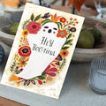 Load image into Gallery viewer, Lifestyle image(s) featuring Tree-Free’s Bootiful Ghost card