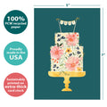Load image into Gallery viewer, Floral Cake