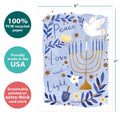 Load image into Gallery viewer, Light Dove Menorah
