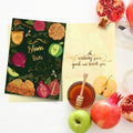 Load image into Gallery viewer, The inside of Tree-Free’s Shana Tova card, with the cover and envelope in the background.