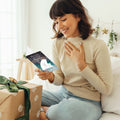 Load image into Gallery viewer, Lifestyle image(s) featuring Tree-Free’s Heartfelt Happy card