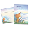 Load image into Gallery viewer, The cover of Tree-Free's Lucky Journey card, along with its matching envelope.