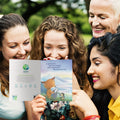Load image into Gallery viewer, Lifestyle image(s) featuring Tree-Free’s Lucky Journey card