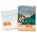 Load image into Gallery viewer, The cover of Tree-Free's Lifetime of Adventures card, along with its matching envelope.