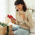 Load image into Gallery viewer, Merry Bright Reindeer Single Money Holder Card