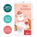 Load image into Gallery viewer, Comfort Joy Snowman Money Holder Card 12 Pack