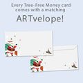 Load image into Gallery viewer, Believe in Magic Money Holder Card 12 Pack