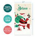 Load image into Gallery viewer, Believe in Magic Money Holder Card 12 Pack