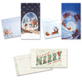 Load image into Gallery viewer, Artful Winter Money Holder Card 12 Pack
