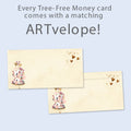 Load image into Gallery viewer, Love and Happiness Money Holder Card 12 Pack