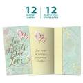 Load image into Gallery viewer, Two Hearts Money Holder Card 12 Pack