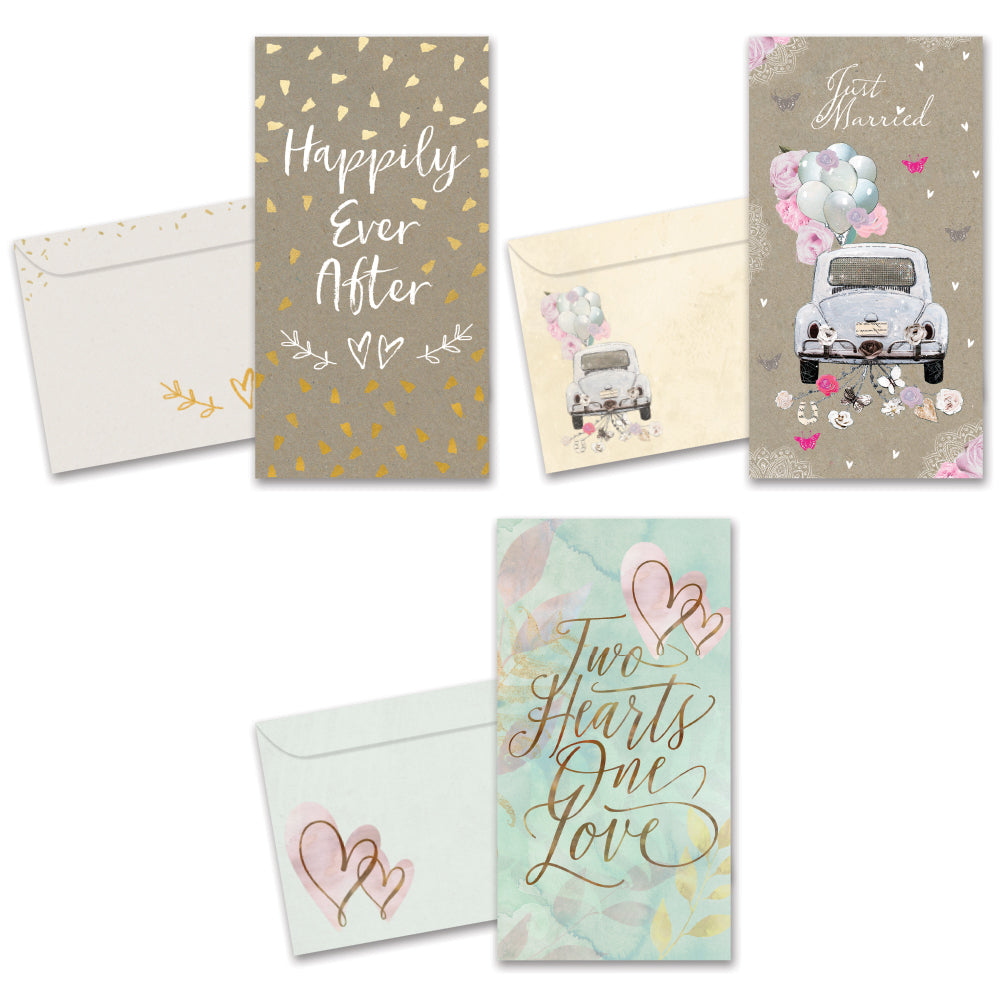 Happily Married Money Holder Card 12 Pack