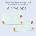 Load image into Gallery viewer, Navidad Ornament Money Holder Card 12 Pack
