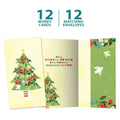 Load image into Gallery viewer, Navidad Tree Money Holder Card 12 Pack