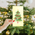 Load image into Gallery viewer, Merry Tree Money Holder Card 12 Pack
