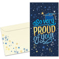 Load image into Gallery viewer, The cover of Tree-Free's Sparkle Pride card, along with its matching envelope.