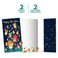 Load image into Gallery viewer, Floating Lights Money Holder Card 2 Pack
