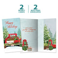 Load image into Gallery viewer, Kringle Tree Farm Money Holder Card 2 Pack