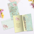 Load image into Gallery viewer, Two Hearts Money Holder Card 2 Pack