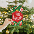 Load image into Gallery viewer, Navidad Ornament Money Holder Card 2 Pack