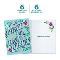 Load image into Gallery viewer, The cover and inside of Tree-Free’s Made For Each Other card, along with the following text: “6 greeting cards, 6 matching envelopes”