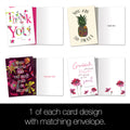 Load image into Gallery viewer, Floral Thank You Assorted 8 Pack