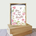 Load image into Gallery viewer, Simple Thoughts Sympathy 4x6 Bamboo Box Notecard Sets

