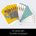 Load image into Gallery viewer, Elephant and Giraffe All Occasion 4x6 Blank Notecard Assortment