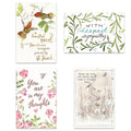 Load image into Gallery viewer, Bird Themed Sympathy 4x6 Blank Notecard Assortment