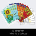 Load image into Gallery viewer, Sunflowers All Occasion 4x6 Blank Notecard Assortment