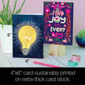 Load image into Gallery viewer, Brighten 4x6 Blank Notecard Assortment