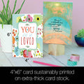 Load image into Gallery viewer, Blessings Quotes 4x6 Blank Notecard Assortment