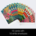 Load image into Gallery viewer, Vibrant Florals 4x6 Blank Notecard Assortment