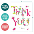 Load image into Gallery viewer, Floral Thank You 8 Pack