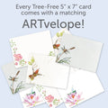 Load image into Gallery viewer, Bird and Dragonfly Garden Sympathy 8 Pack