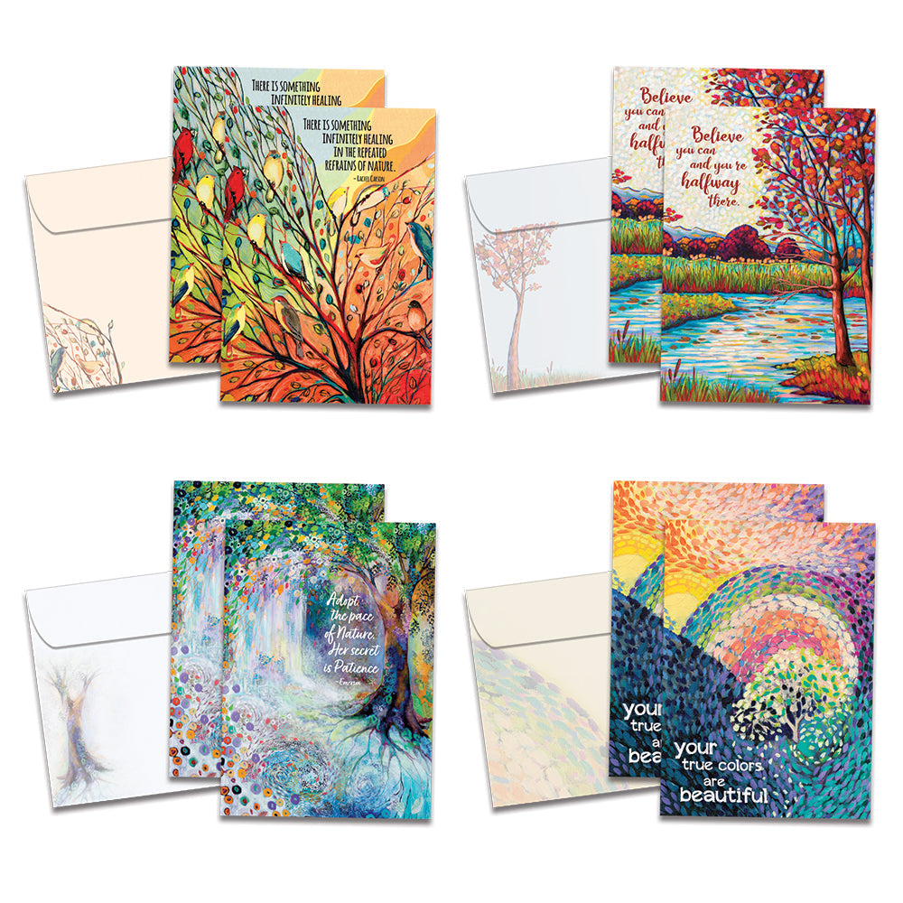 Encouraging Nature 8 Pack Tree Free Greetings encouraging-nature-8-pack-tree-free-greetings
