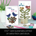 Load image into Gallery viewer, Birds of a Whimsical Feather All Occasion Card Assorted 16 pack