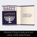 Load image into Gallery viewer, Jerusalem Mosaic Menorah Hanukkah 12 Pack
