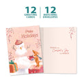 Load image into Gallery viewer, Comfort Joy Snowman Holiday 12 Pack
