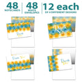 Load image into Gallery viewer, Teal and Yellow General (TA61283) 48 Pack