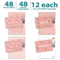 Load image into Gallery viewer, Pink Rainbow Baby Shower 48 Pack