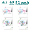Load image into Gallery viewer, Pink Animals Baby Shower 48 Pack