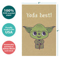 Load image into Gallery viewer, Yoda Best Thank You Notes 12 Pack
