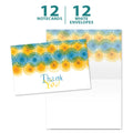 Load image into Gallery viewer, Teal and Yellow General (TK61296) 12 Pack