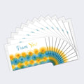 Load image into Gallery viewer, Teal and Yellow General (TK61298) 12 Pack