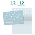 Load image into Gallery viewer, Blue Rainbow Baby Shower 3 12 Pack