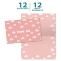 Load image into Gallery viewer, Pink Rainbow Baby Shower 1 12 Pack